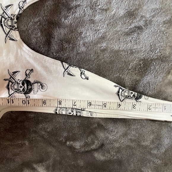 Pirate Swim Suit Thong. Pirates Treasure Body Suit. Over tights Work out Gear. - Picture 10 of 12